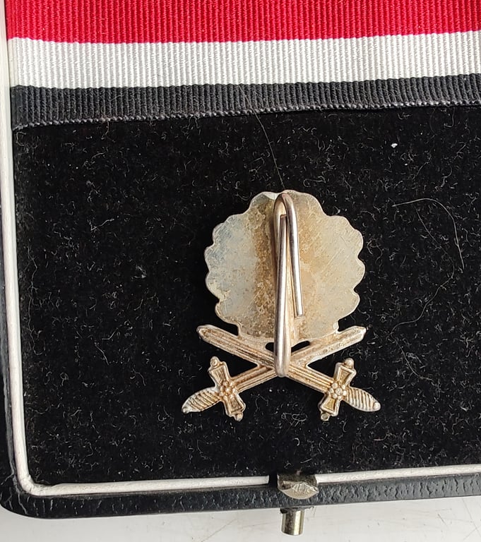 A cased LDO Oak leaves and swords to the Knights Cross