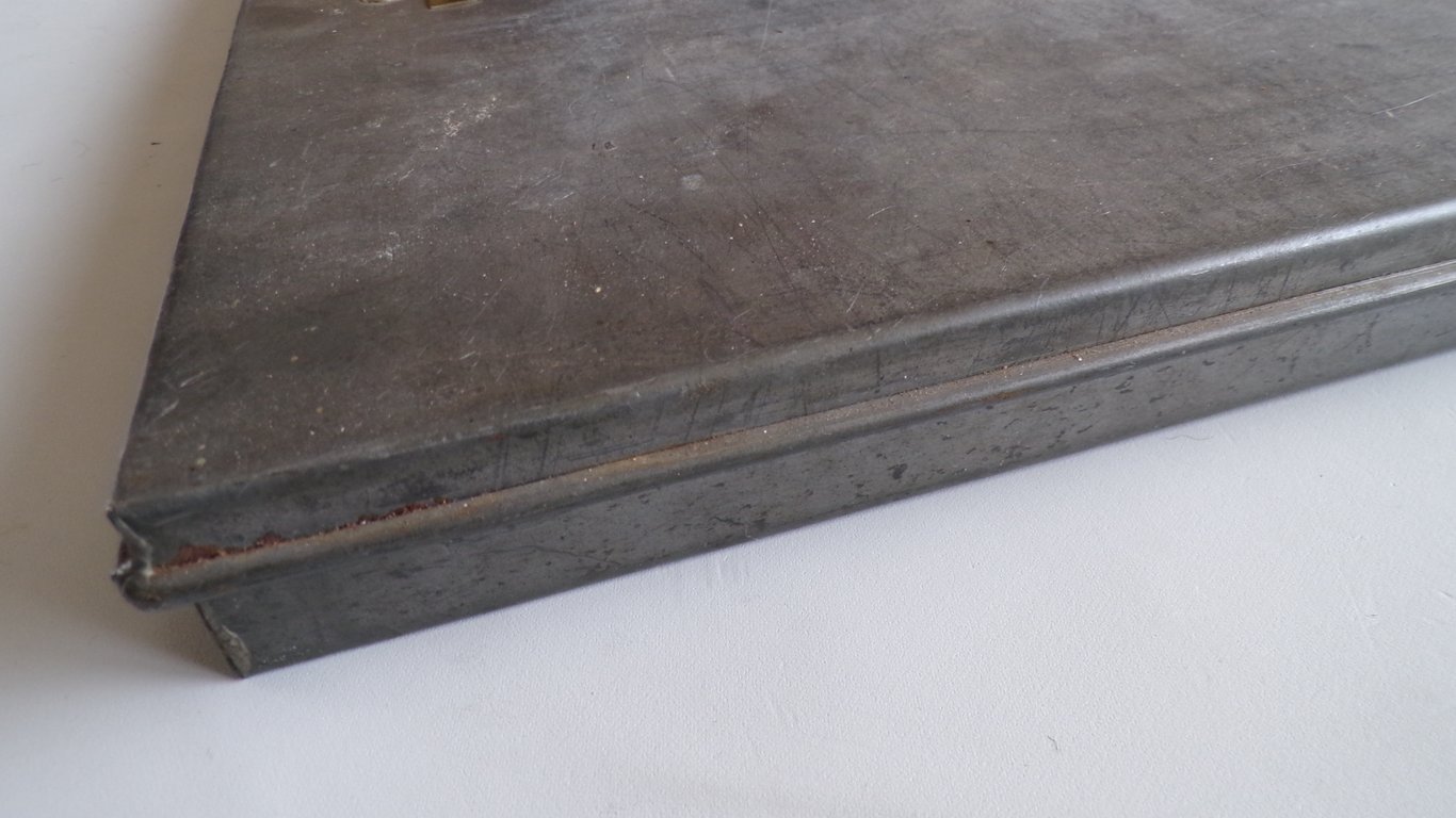 Deutsche Reichsbahn Galvanized Document Box