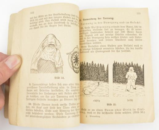 German Waffen-SS 'Winterbattle' pocketbook
