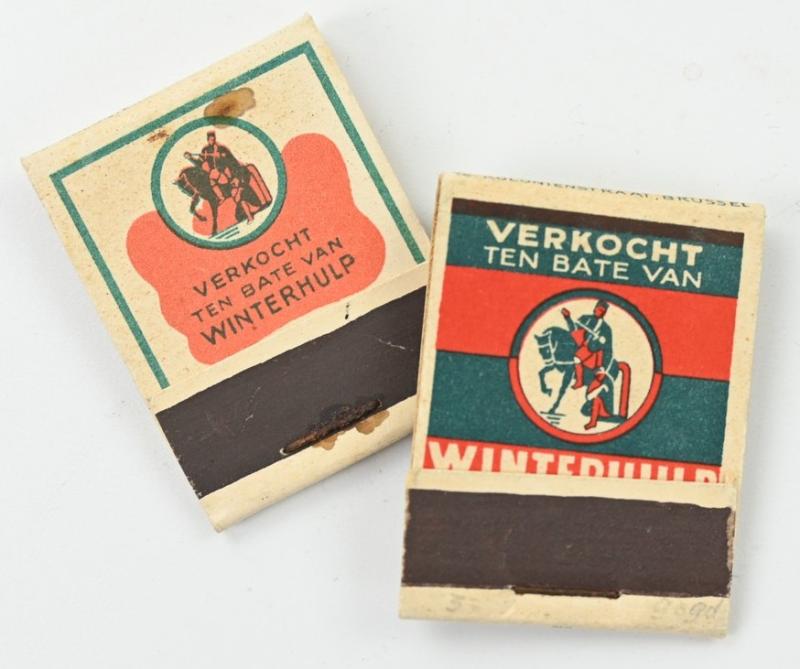 Dutch Winterhulp Matchbox Set