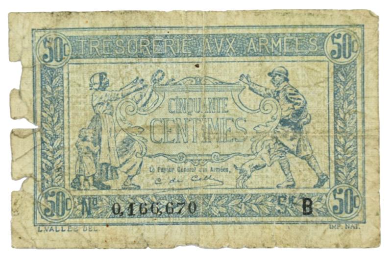 French/ Italian WW2 Banknotes