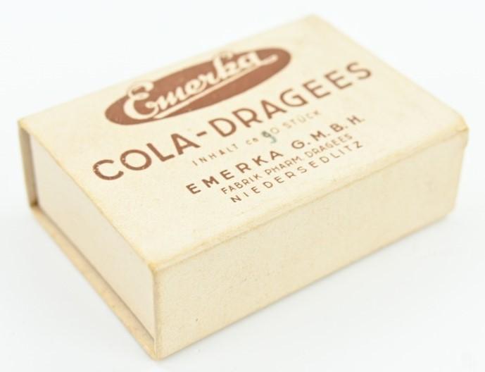 German Third Reich Era Box Of Cola Energy Tablets