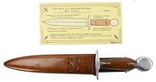 US WW2 Shop Made Fighting Knife