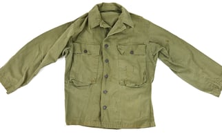 US WW2 HBT Combat Jacket