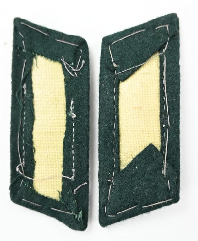 German WH EM Artillery Collar Tabs