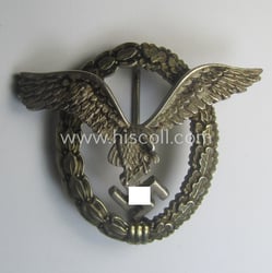 WH (Luftwaffe) war-badge (ie. 'LW-Flugzeugführer-Abzeichen' or: pilots'-war-badge) by...