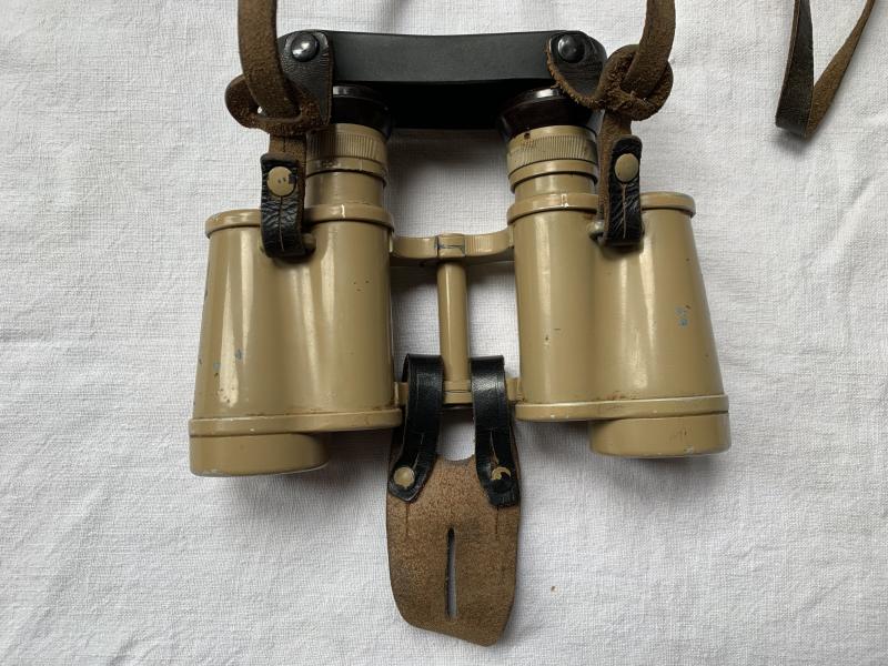 German Tan 6x30 Binoculars 'Dienstglas' -CAG-