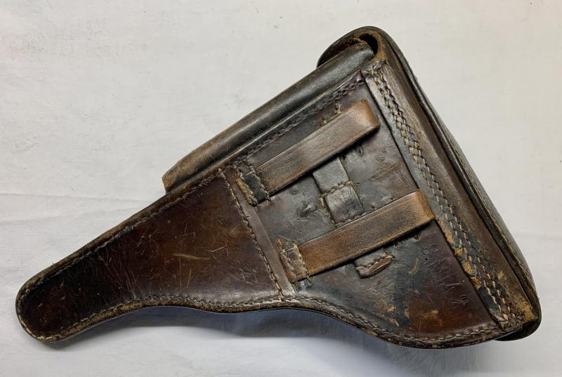 P08 Artillery Converted Leather Holster -S.Mg.42-