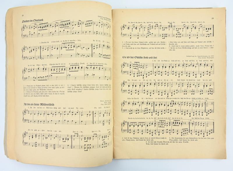 German WH Songbook 'Morgen Marschieren Wir'