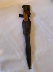 K98 Bayonet and frog