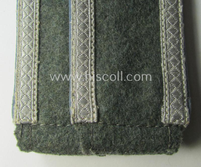 Pair of WH (Heeres) so-called: 'M40 o. M43'-pattern, NCO-type shoulderstraps: 'Uffz. der Nachschub-Trpn.'