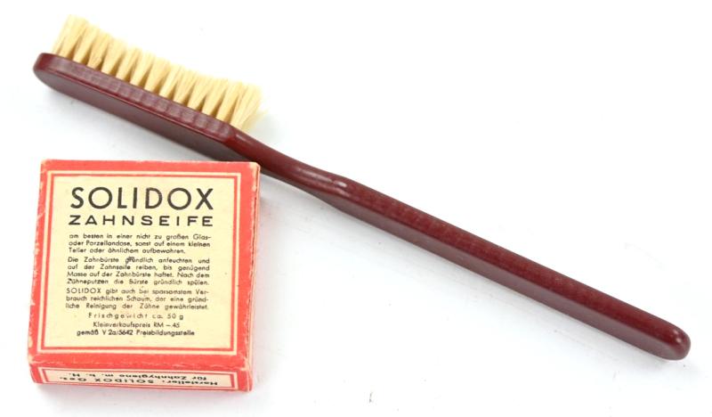 German Solidox Tooth Paste & Toothbrush