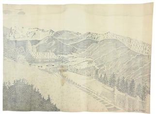German Haus Wachenfeld, Hitler residence large drawing
