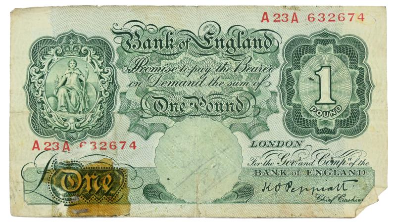 British WW2 Period Banknotes