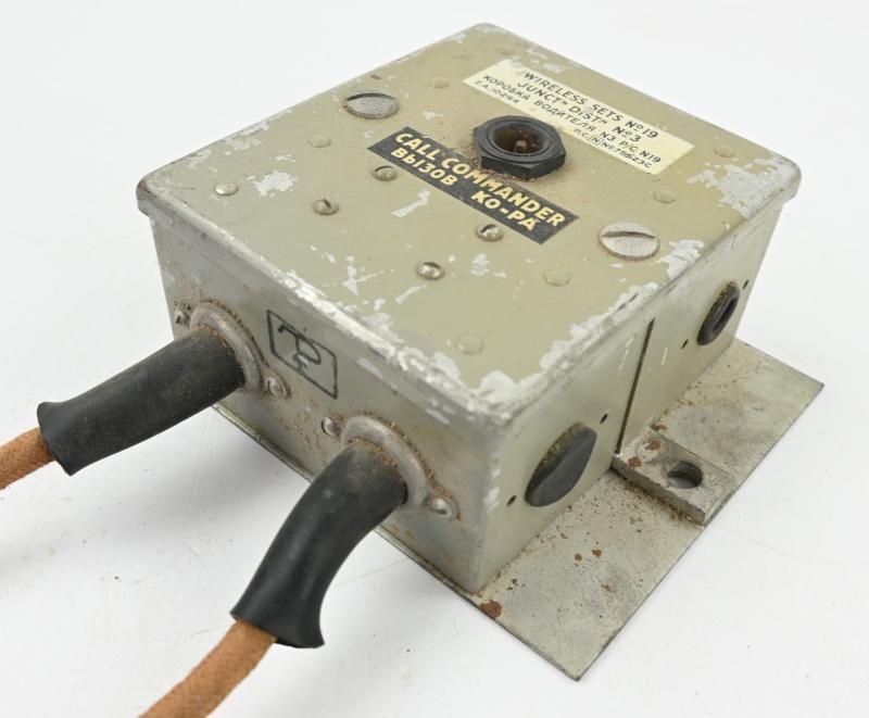 Canadian WW2 Wireless 19 Set Junction Box