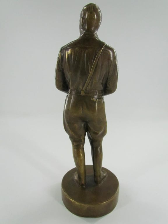Brass material Statue of Adolf Hitler