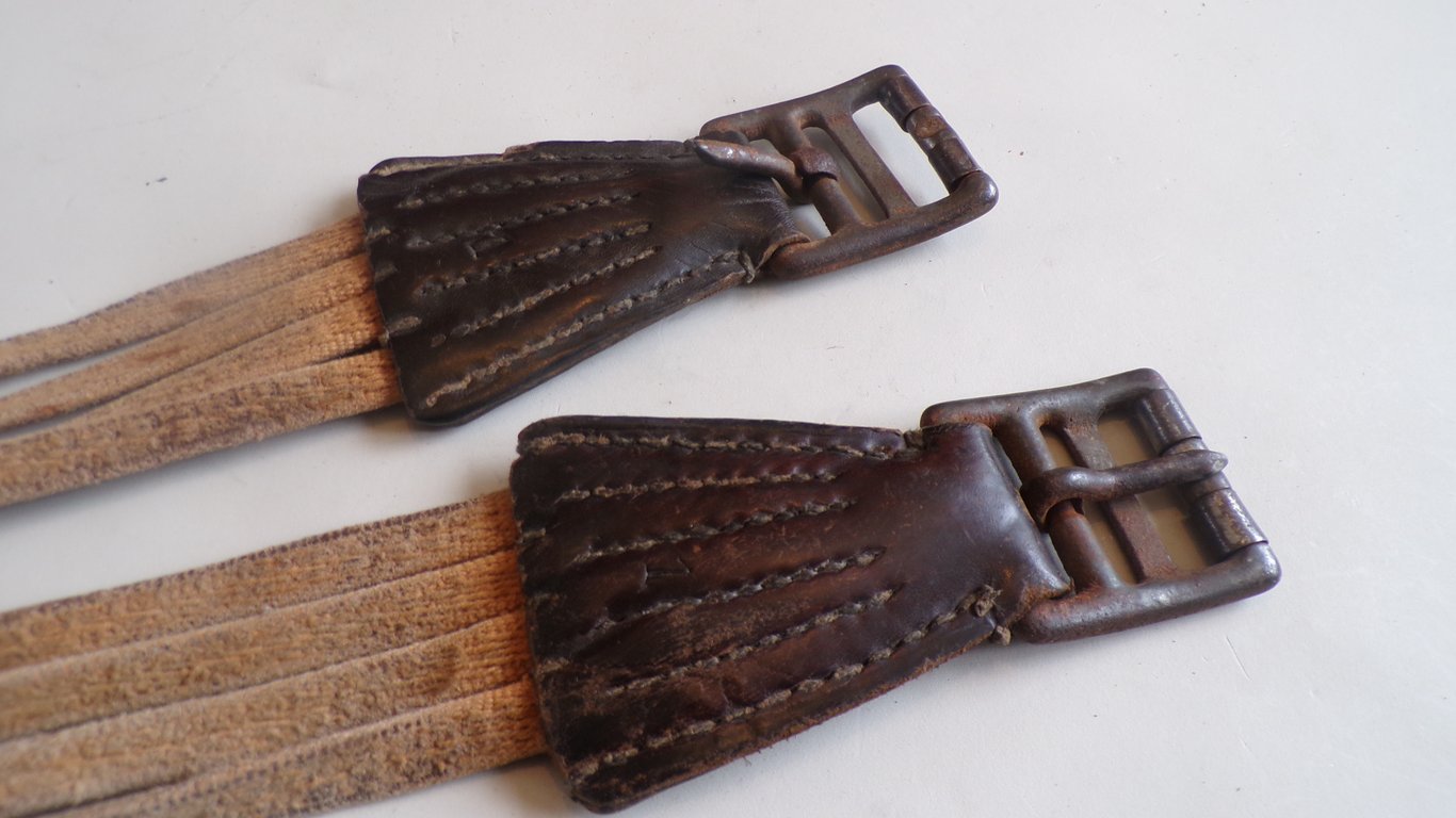 Rare Cavalry Saddlebag Securing Belt - C. Pose 1916