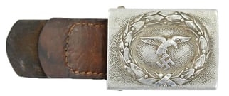 German LW Crankshaft Beltbuckle with Tab 'Otto Oberstein'...