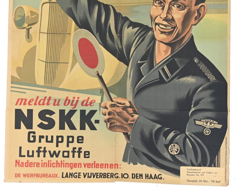 Dutch NSKK Poster 'Ook Gij behoort bij ons'