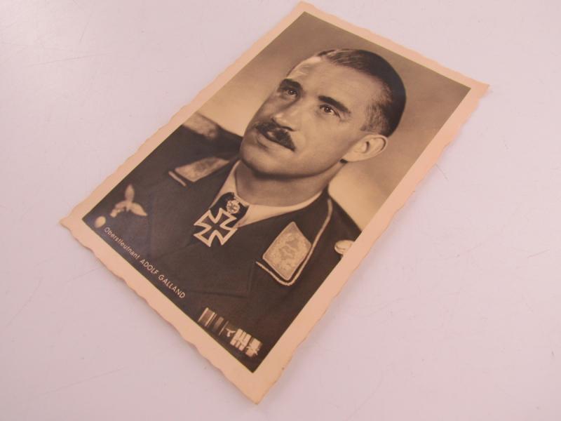 Luftwaffe Adolf Galland Postcard