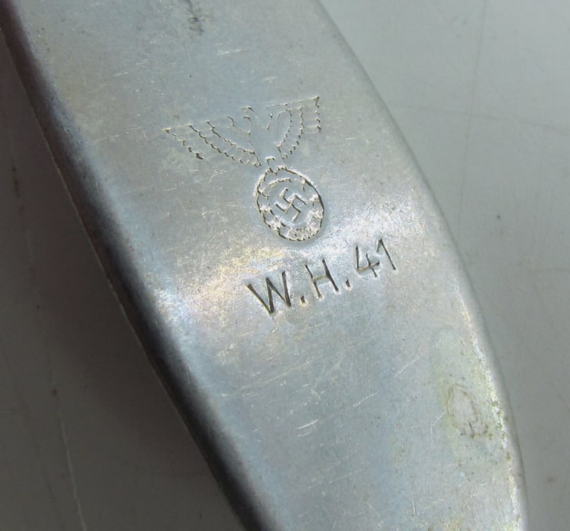Wehrmacht Aluminum Mess Hall Fork 'WH41'
