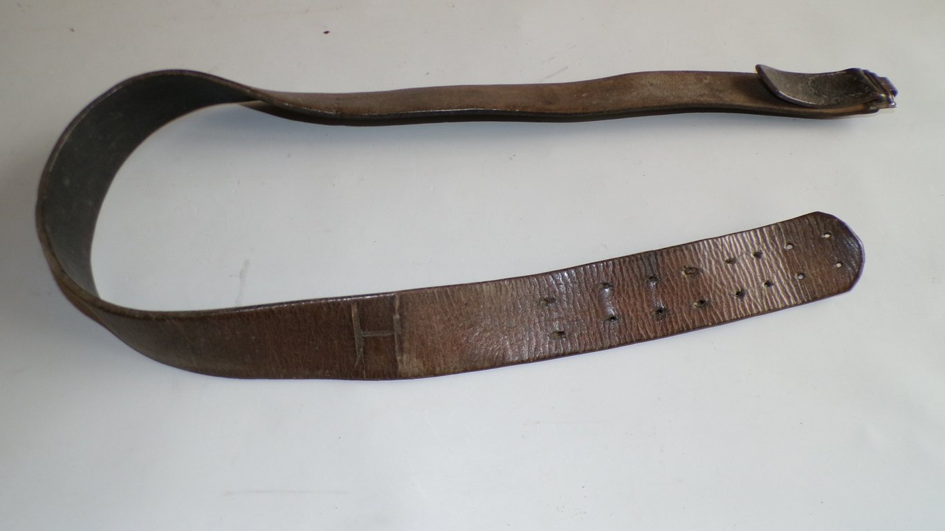 M40 Combat Leather Belt - 100cm