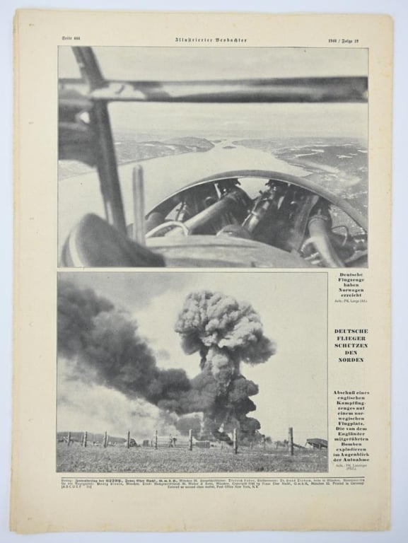 German Third Reich Magazin Illustrierte Beobachter May 2nd,1940