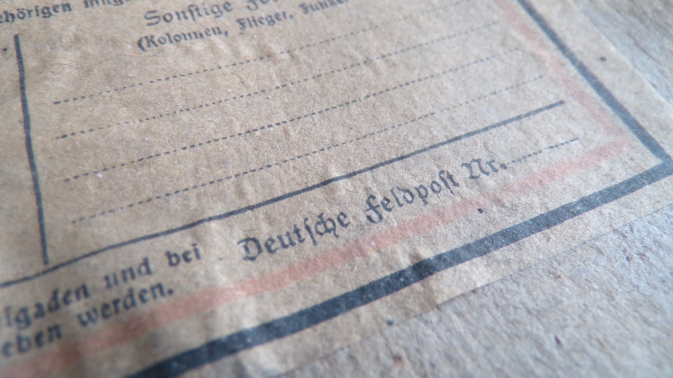 Imperial German WWI Feldpost box