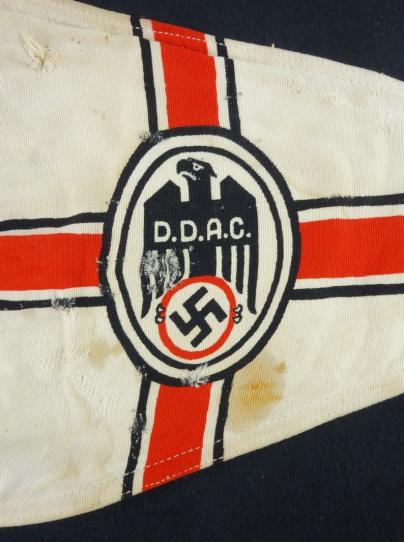 German DDAC Car Pennant