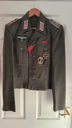 WWII Artillery Officer M44/45 short tunic
