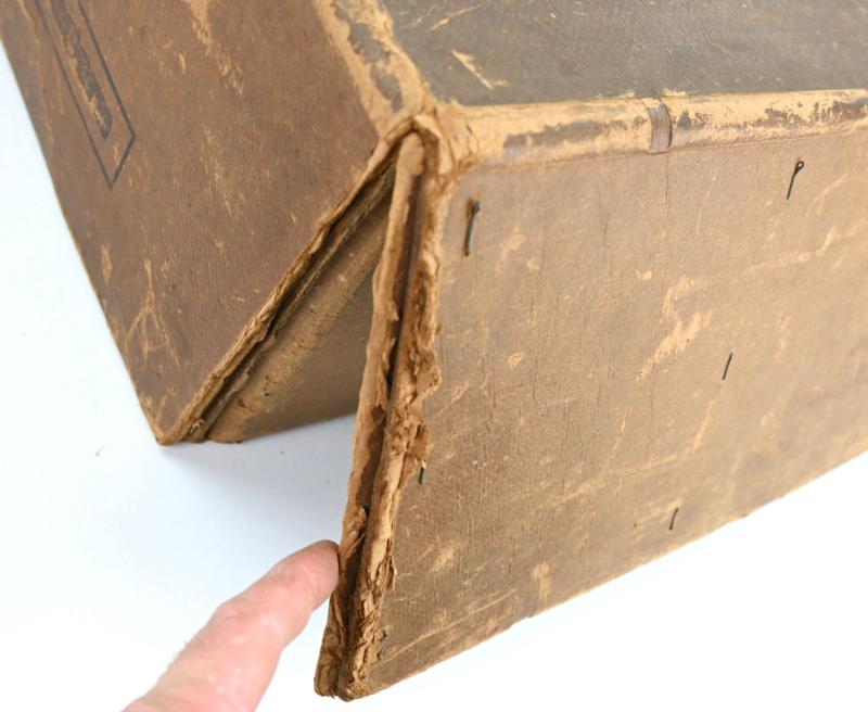 German WH Wooden Cartridge Box