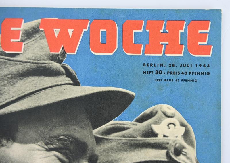 German Third Reich Magazine 'Die Woche' 1943
