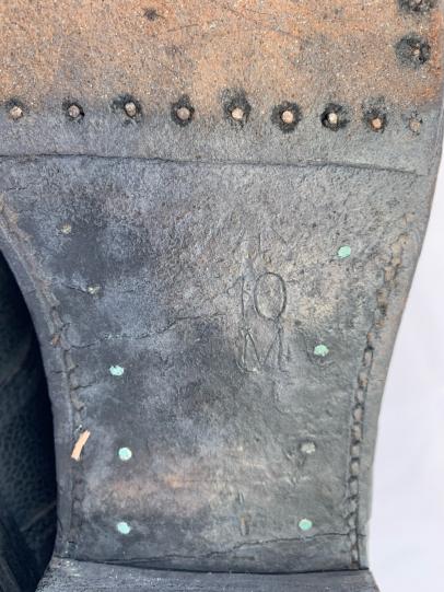 British Ammo Boots size 10 -1943-