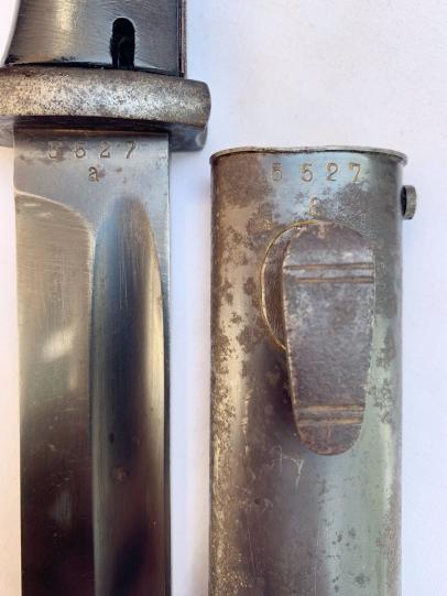 K98 Combat Bayonet 'Matching numbers'