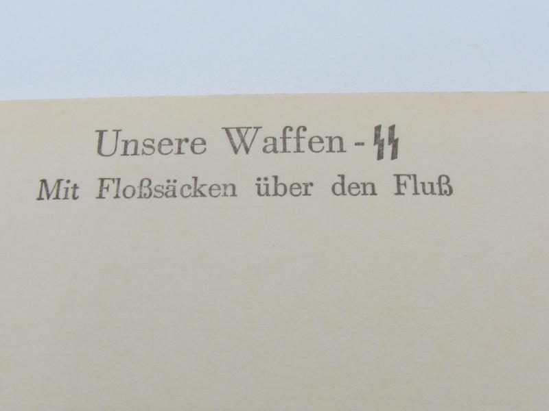 Postcard : Unsere Waffen-SS