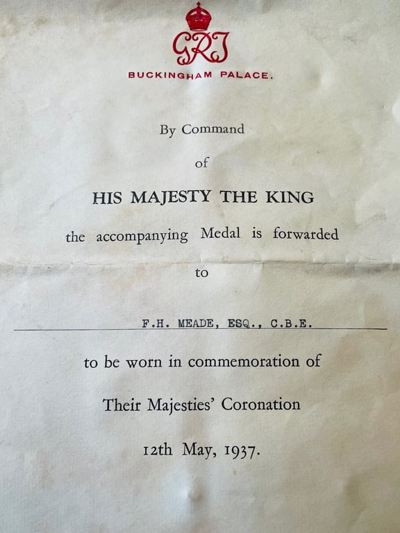 HARD TO FIND NAMED SET, CASED 1ST TYPE CBE, CORONATION MEDAL. ADDITIONAL PHOTOS