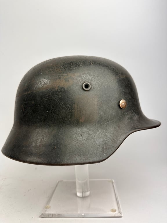 EX SD SS Helmet Named "SS mann Franeh Yrgen"