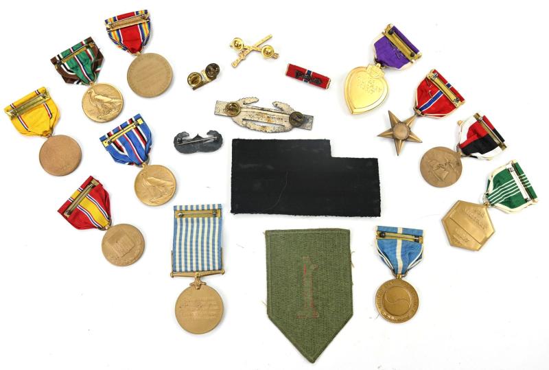 US WW2 1st Infantry Division Named Grouping 'Major Robert Lee Bullard III'