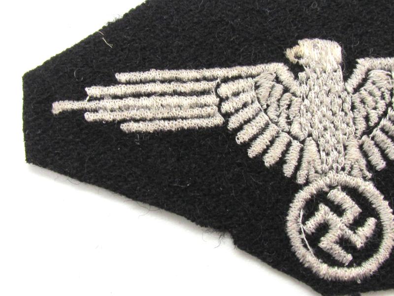 2x Waffen-SS Sleeve Eagles on a factory Sheet