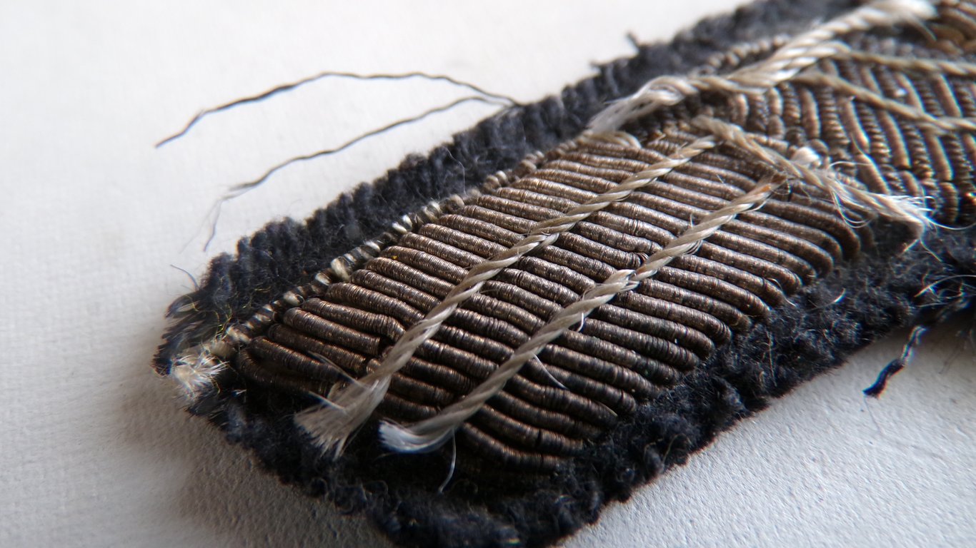 Very rare early Officer's panzer breast eagle