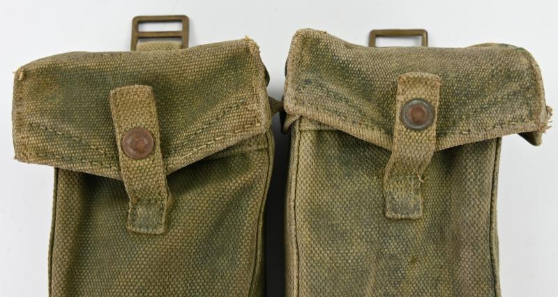 British WW2 Blanco Basic Pouch Set