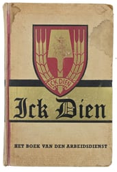 Dutch Workersfront RAD Book 'Ick Dien'
