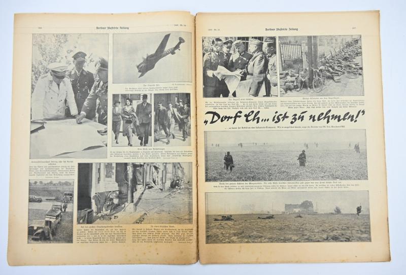 German Berliner Illustrierte Zeitung Newspaper 1940