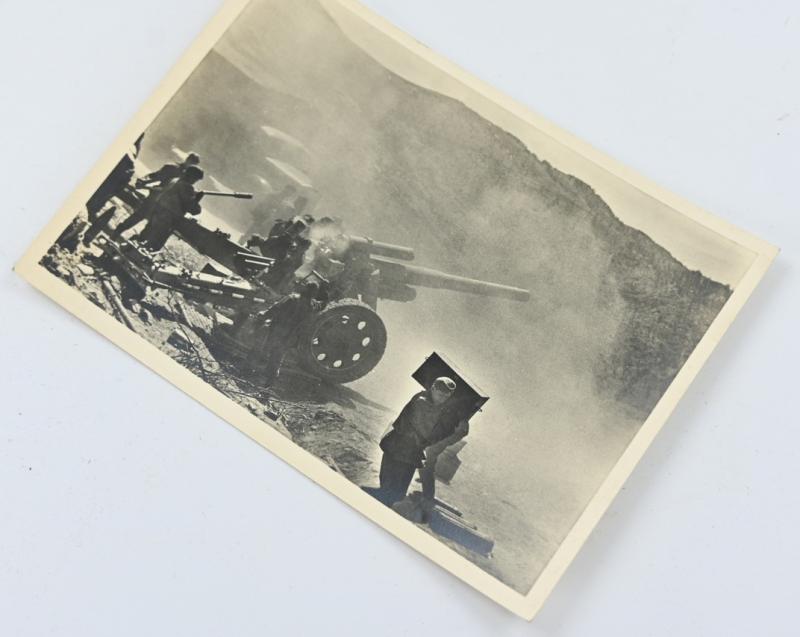 German Waffen-SS Kriegsberichter Postcard 'Unsere Waffen-SS'