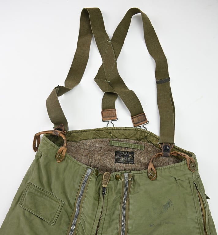 USAAF WW2 Named Type A-11 Flying Trousers & Braces