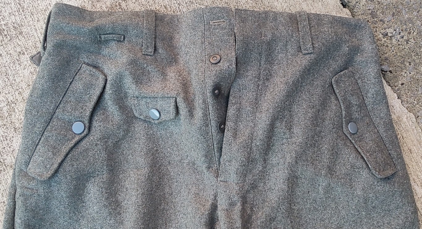 Reproduction Luftwaffe Fallschirmjager jump trousers