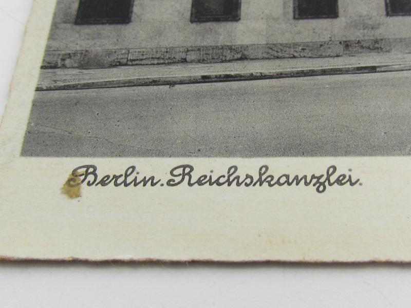 Postcard : Berlin Reichskanzlei ( Reichschancellery  )