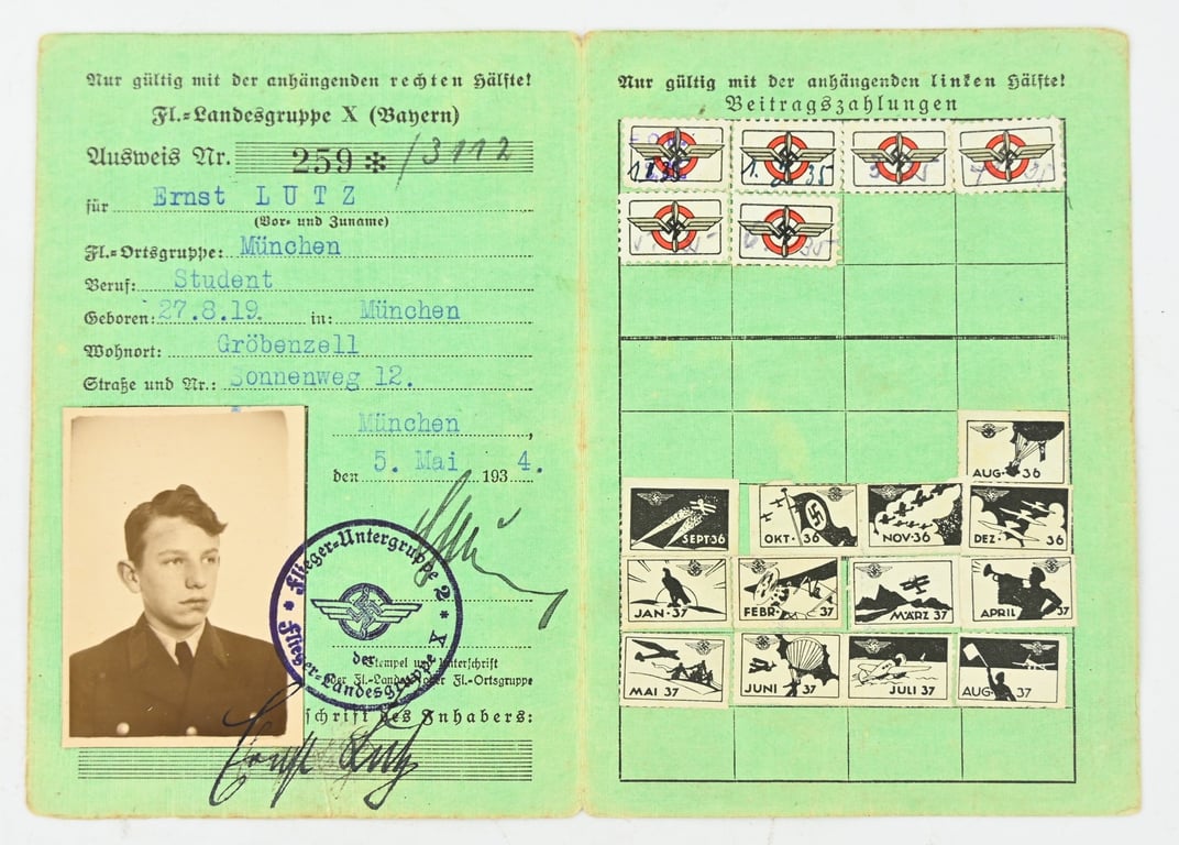 German DLV member Pass Set