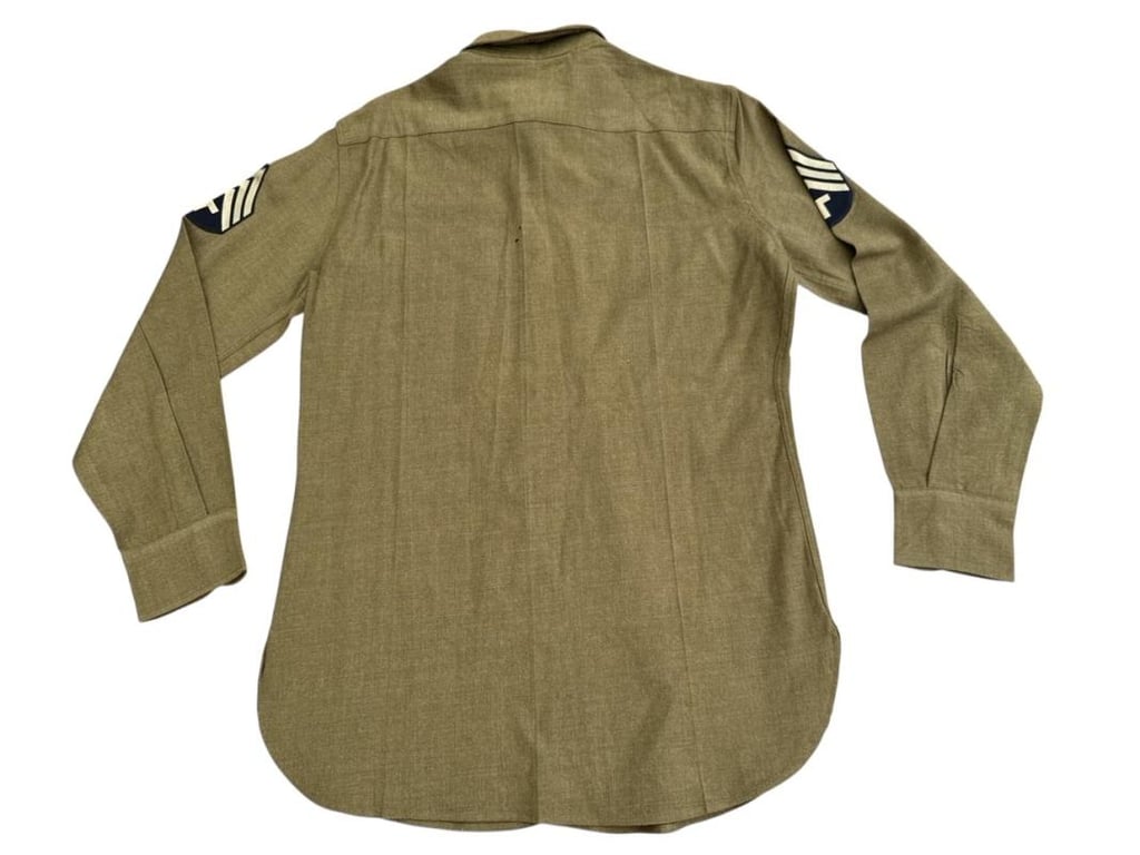 US WWII Technician Wool Shirt ( 1941 )