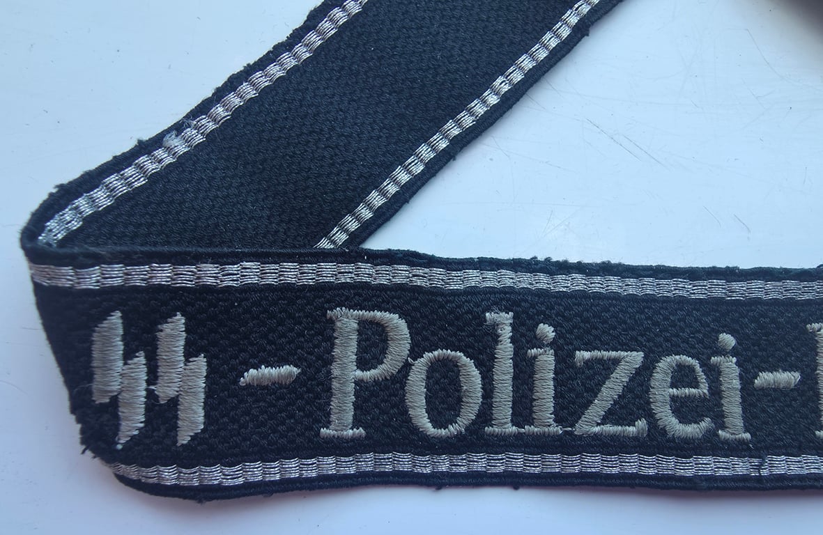 SS-Polizei Division RZM cuff title